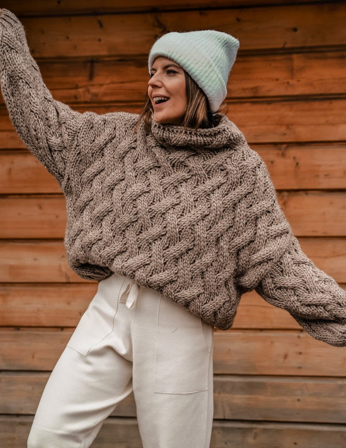 Nordic Loop - Neulepusero – Paksu Palmikkoversio